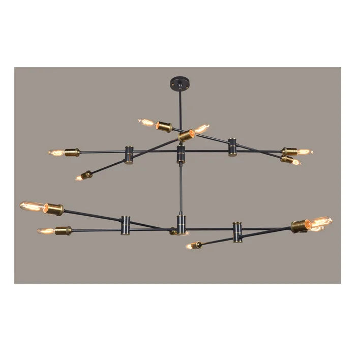 Meva Stella 8" Bronze/Brass Pendant