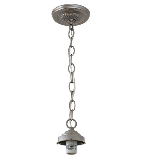 Meyda Lighting 172423 5" Nickel Pendant Light Hardware