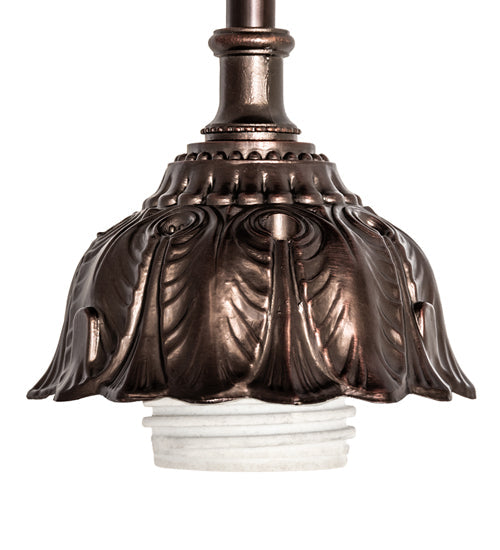 Meyda Lighting 48917 5" Mahogany Bronze Pendant Light Hardware