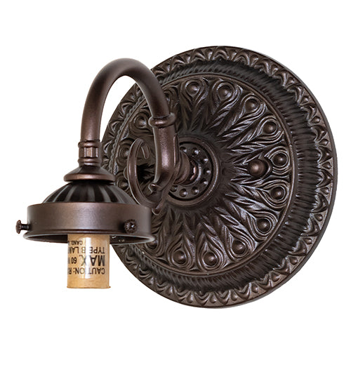 Meyda Lighting 5" Mahogany Bronze Wall Sconce Hardware
