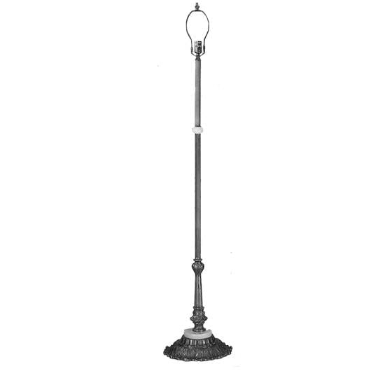 Meyda Lighting 53" Mahogany Bronze Onyx Floor Lamp Base