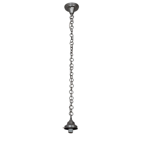 Meyda Lighting 6" Nickel Pendant Light Hardware