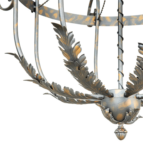 Meyda Lighting Antonia 241448 40" 8-Light French Bronze Chandelier