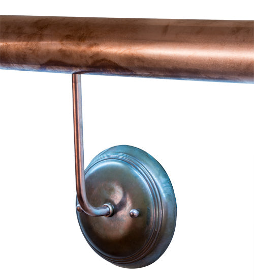 Meyda Lighting Barwick 46" LED Raw Copper Wall Sconce