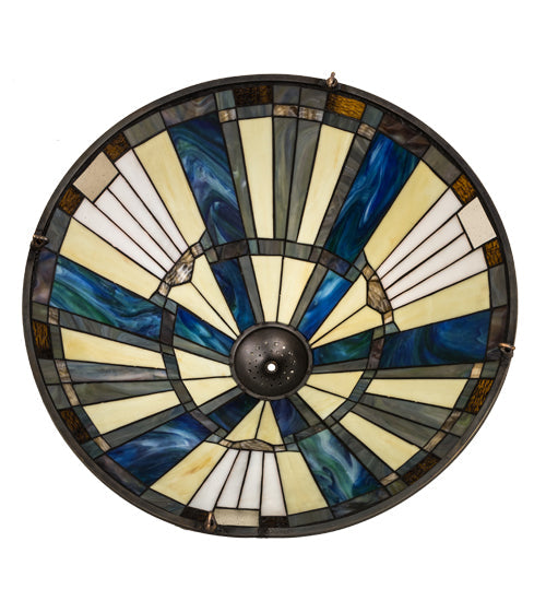Meyda Lighting Beachfront 25" Multi-Colored Shade Glass