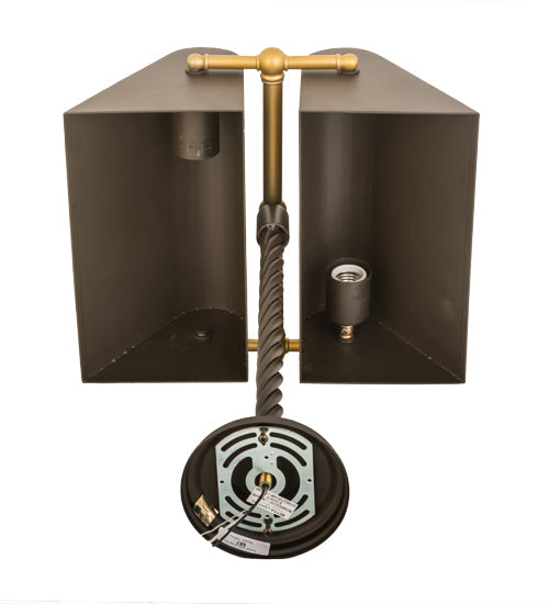 Meyda Lighting Belmont 21" 2-Light Oil Rubbed Bronze Table Lamp