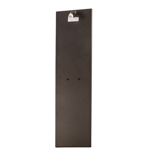 Meyda Lighting Cilindro 16" Exterior Oil Rubbed Bronze Cityplace Wall Sconce With Beige Fleshtone Idalight Shade