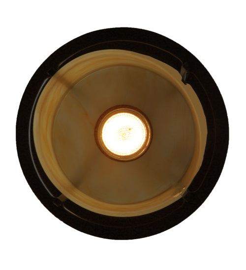 Meyda Lighting Cilindro 7" New Copper Vein Mini Pendant Light With Beige Sahara Taupe Idalight Shade