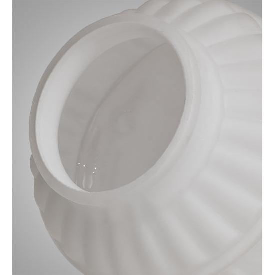Meyda Lighting Colonnade 5" White Opal Frosted Neck Shade Glass