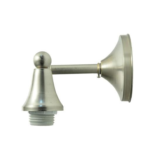 Meyda Lighting Cone Cap 23" 3-Light Brushed Nickel Wall Sconce