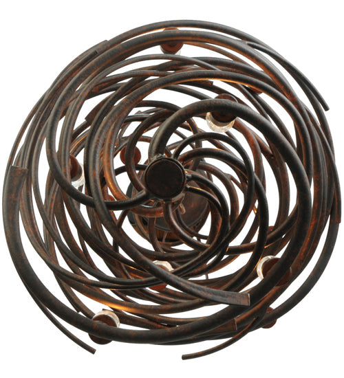 Meyda Lighting Cyclone 24" 13-Light Cajun Spice Chandelier