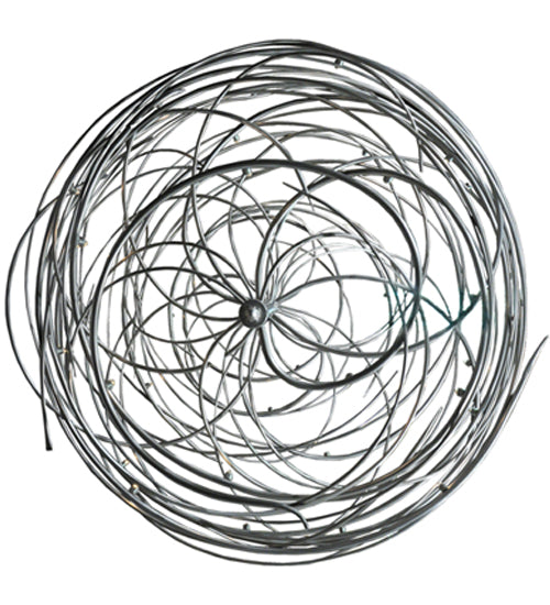 Meyda Lighting Cyclone 73" 36-Light Pewter Chandelier