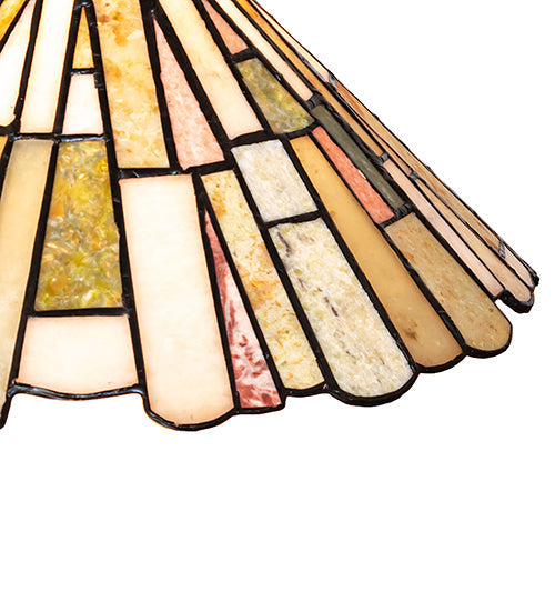 Meyda Lighting Delta 13" Multi-Colored Jadestone Shade