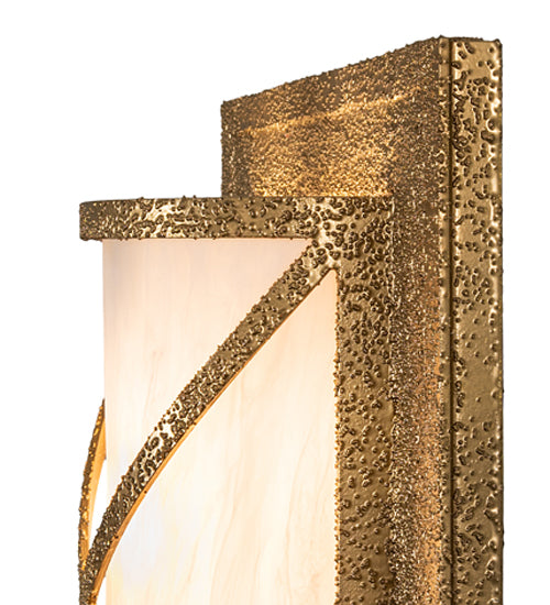 Meyda Lighting Diana 10" 2-Light Custom Gold Wall Sconce With Whitestone Idalight Shade