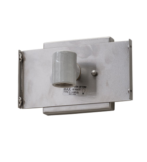 Meyda Lighting Elements 8" 2-Light Nickel & Acid Burnt Copper Wall Sconce