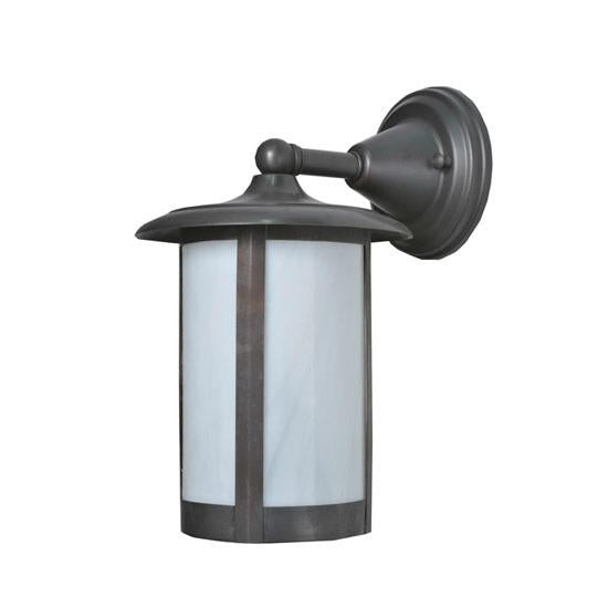Meyda Lighting Fulton 8" Craftsman Brown Wall Sconce