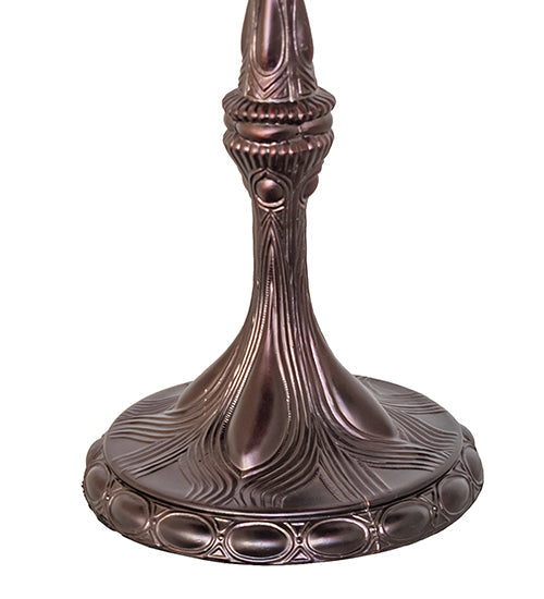 Meyda Lighting Gypsy 25" 2-Light Mahogany Bronze Table Lamp Base