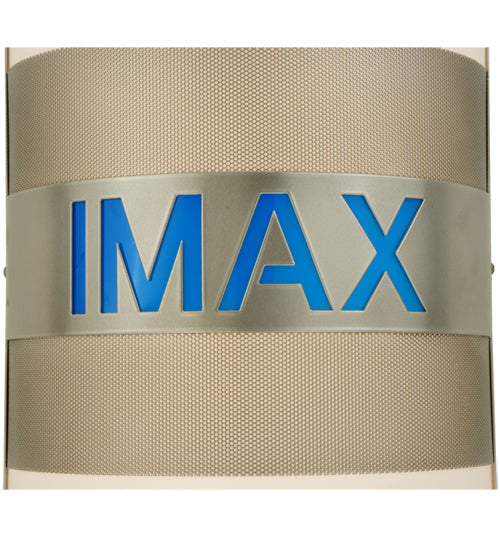 Meyda Lighting IMAX 12" 2-Light Nickel Wall Sconce With White Statuario Idalight Shade