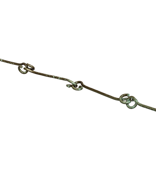 Meyda Lighting Islington Catenary 32" 3-Light Tarnished Copper Pendant Light With Beige Botticino Idalight Shade