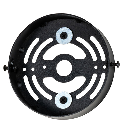 Meyda Lighting Kellen 5" Flat Black & Goldtastic Wall Sconce With Clear Seeded Glass & Statuario Idalight Shade
