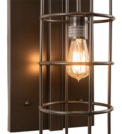 Meyda Lighting Ketchikan 10" Timeless Bronze Wall Sconce