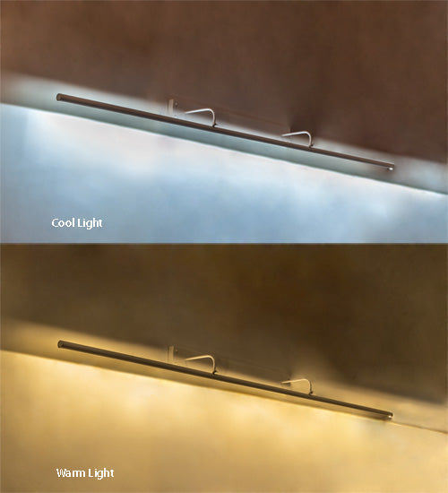 Meyda Lighting Kromme 118" LED Pearl White Wall Sconce Picture Light