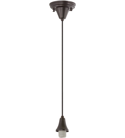 Meyda Lighting Metro 10" Craftsman Brown Handkerchief Milano Pendant Light With Beige Shade Glass