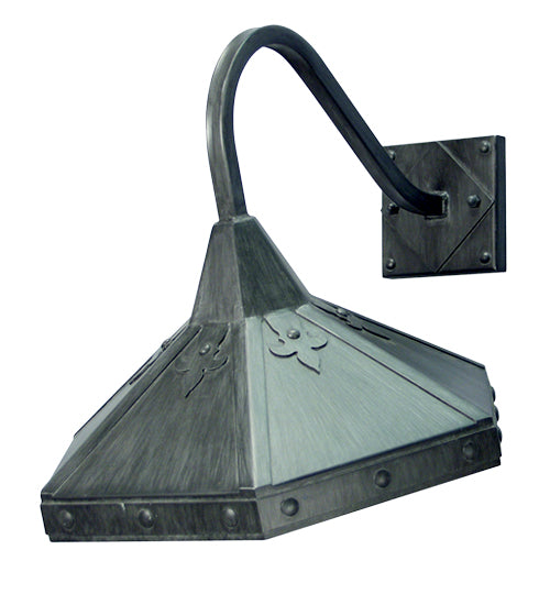 Meyda Lighting Mystic 17" Antique Iron Wall Sconce