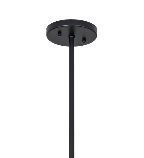 Meyda Lighting Paloma Golpe 30" Flat Black & Metallic Bronze Pendant Light