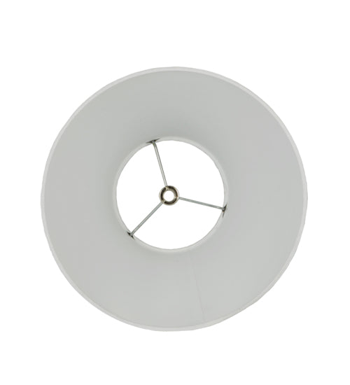 Meyda Lighting Parchment 10"W x 8"H White Fabric Shade