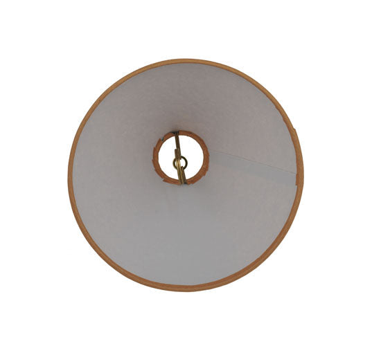 Meyda Lighting Parchment 8" Brown Shade