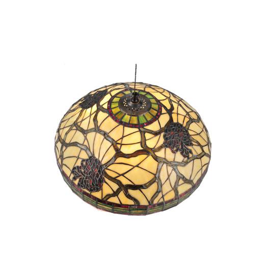 Meyda Lighting Pinecone Dome 16" Dome Flush Mount Lighting