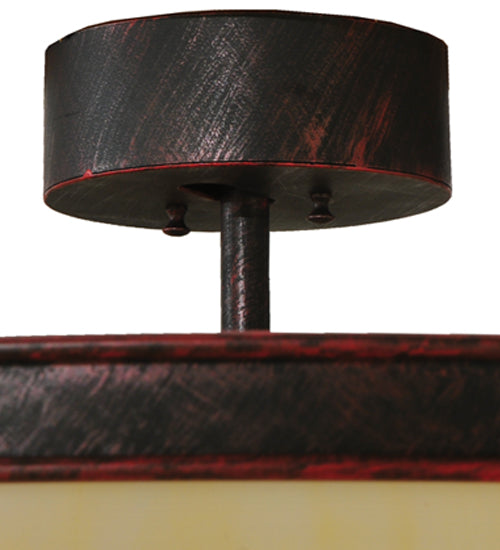 Meyda Lighting Prime 44" 8-Light Oil Rubbed Bronze Dome Chandelier With Creme Carrare Idalight Shade and Fan