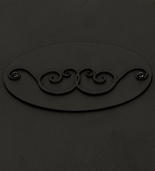 Meyda Lighting Putrelo 78" 5-Light Old Wrought Iron Oblong Chandelier With Contrail Mist Idalight Shade