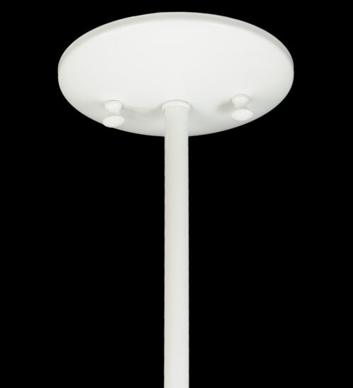 Meyda Lighting Revival 16" White Schoolhouse Pendant Light With White Opal Traditional Globe Shade Glass