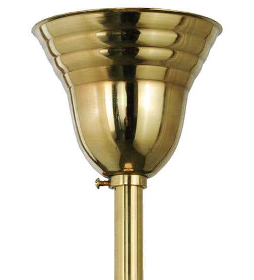 Meyda Lighting Revival 7" Polished Brass Schoolhouse Pendant Light With White Opal Emma Globe Shade Glass