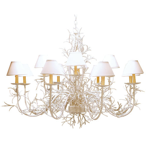 Meyda Lighting Twig 48" 12-Light Extreme Chrome Chandelier