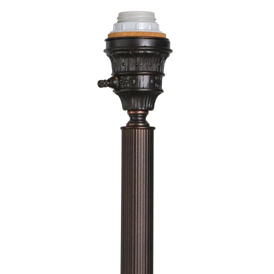 Meyda Lighting Urn Handle 63" Mahogany Bronze Torchiere Floor Lamp Base