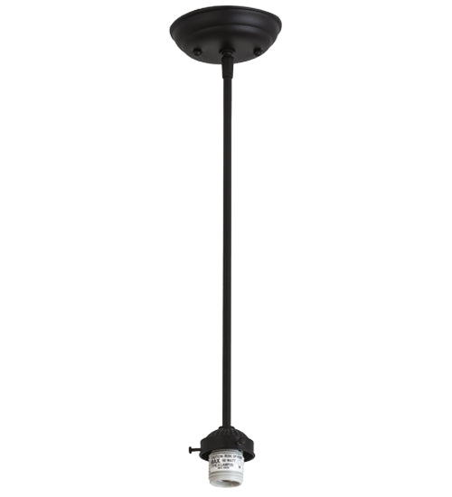 Meyda Lighting Willow 8" Black Mini Pendant Light With Green & Beige Jadestone Shade