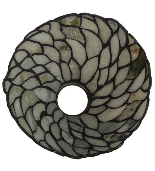 Meyda Lighting Willow 8" Green Jadestone Shade