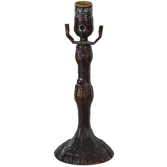 Meyda Tiffany Pompeii 9" Mahogany Bronze Table Lamp Base