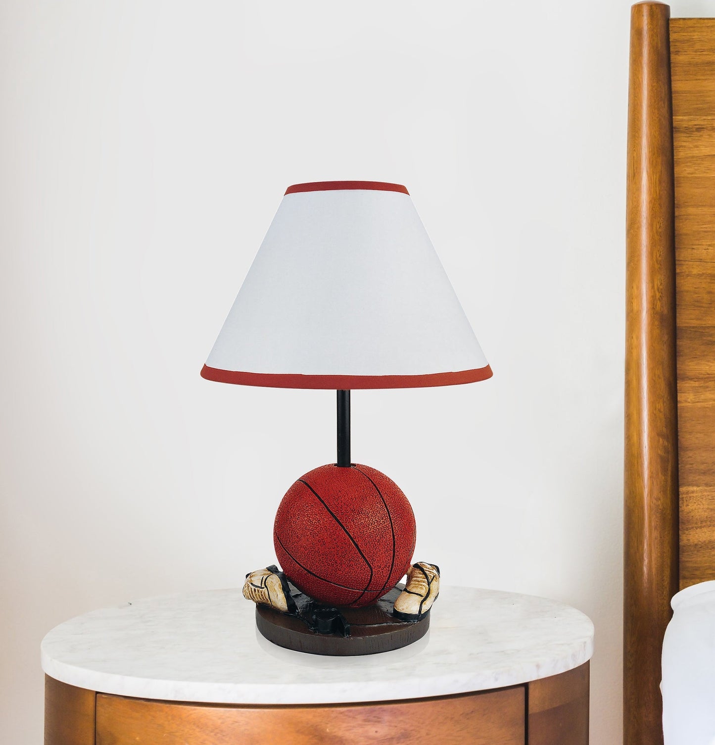 Ore International 15"H Basketball Accent Table Lamp