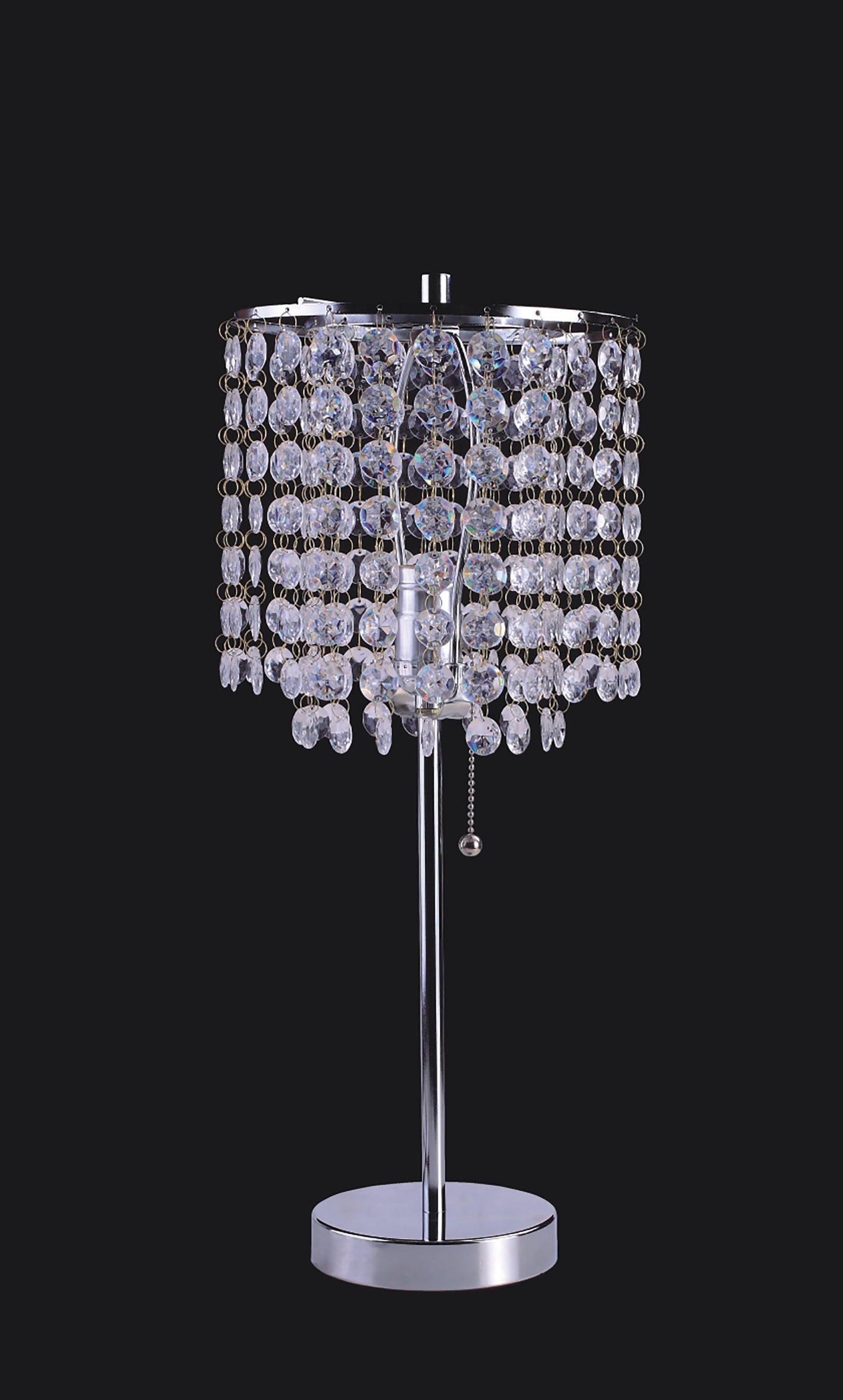 Ore International 20"H Deco Glam Table Lamp
