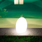 Smart and Green Amande Corde S 11" x 9" White LED Lamp