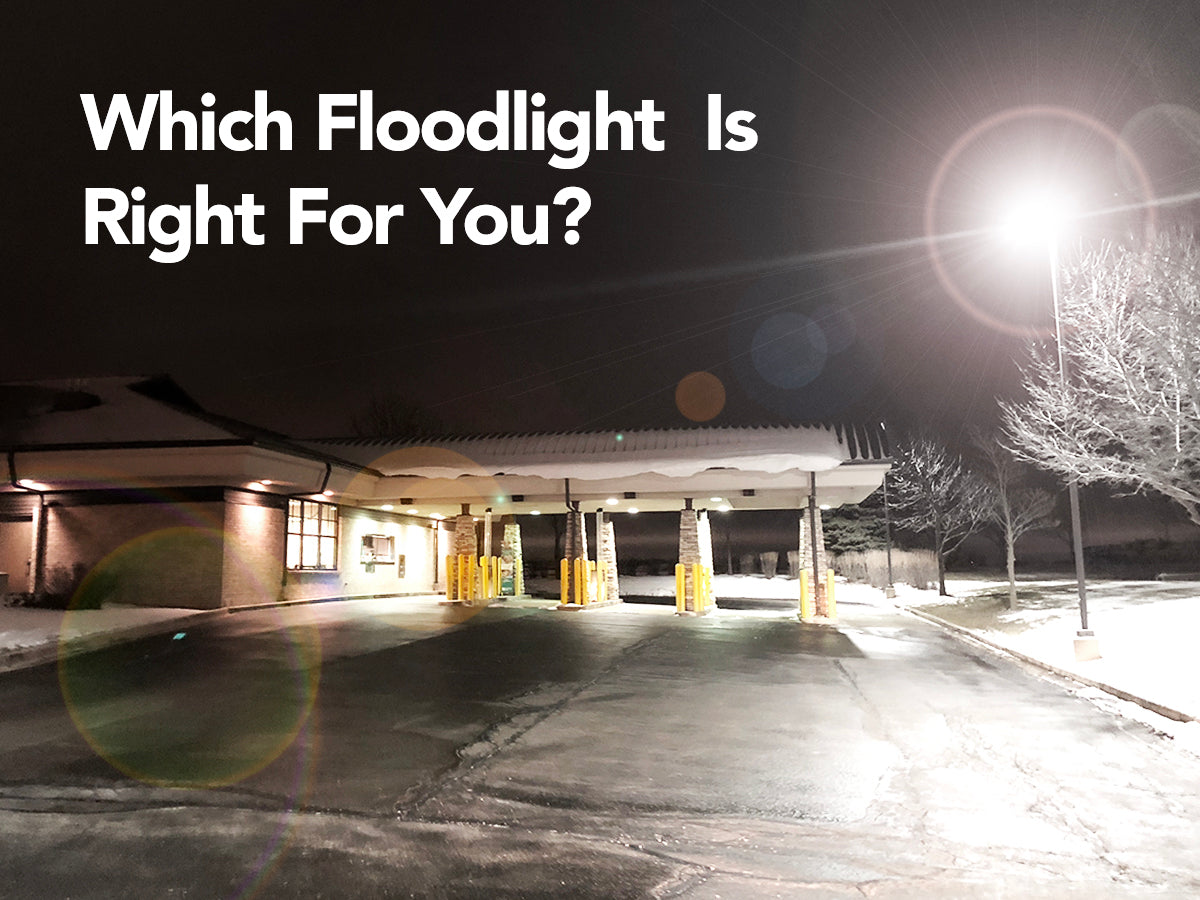StraitsLighting FLF - 80W - SU - 4000K - Yolk Mount - Dimmable Flood Light