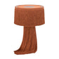 TOV Furniture Atolla Tassel Table Lamp in Brick Red Finish