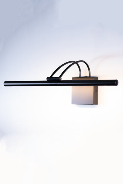 The Vault Lumina Brass Picture Light - Matte Black