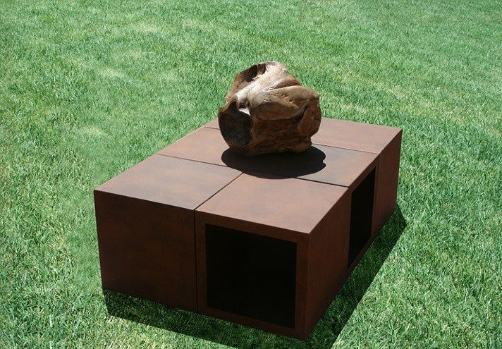 TrackDesign CUBO MOVE | Corten Decoration