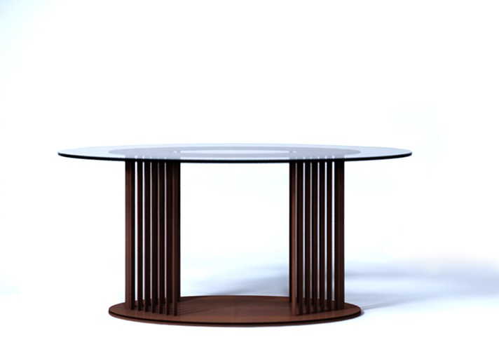 TrackDesign OVOV | Corten Coffee Table