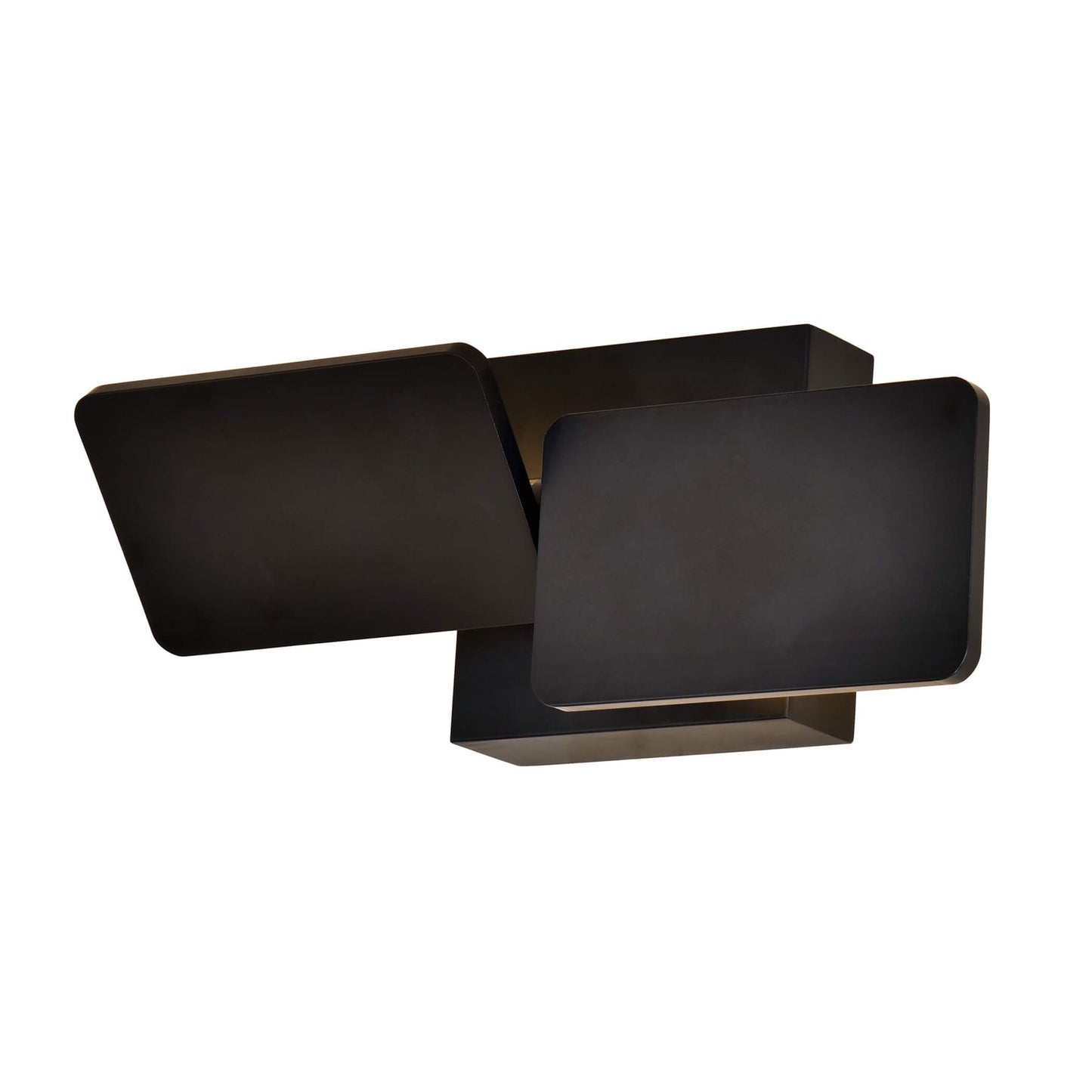 VONN Eclipse 12" Black VMW17200BL Rotative Up-Down Integrated LED Wall Sconce Light